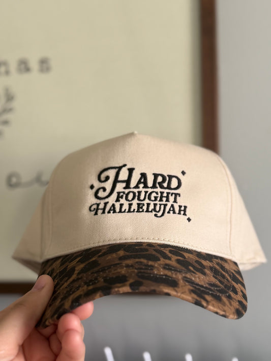 Hard Fought Hallelujah Baseball Cap