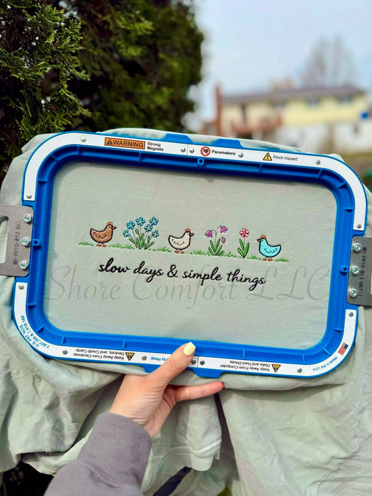 Slow Days & Simple Things Tee